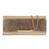 LOVE MOSCHINO THE BORSA METALLIC PU SMART DAILY BAG CHAIN WALLET JC4099PP0NKW0
